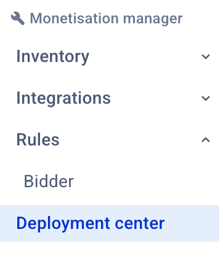 Deployment-center-Node